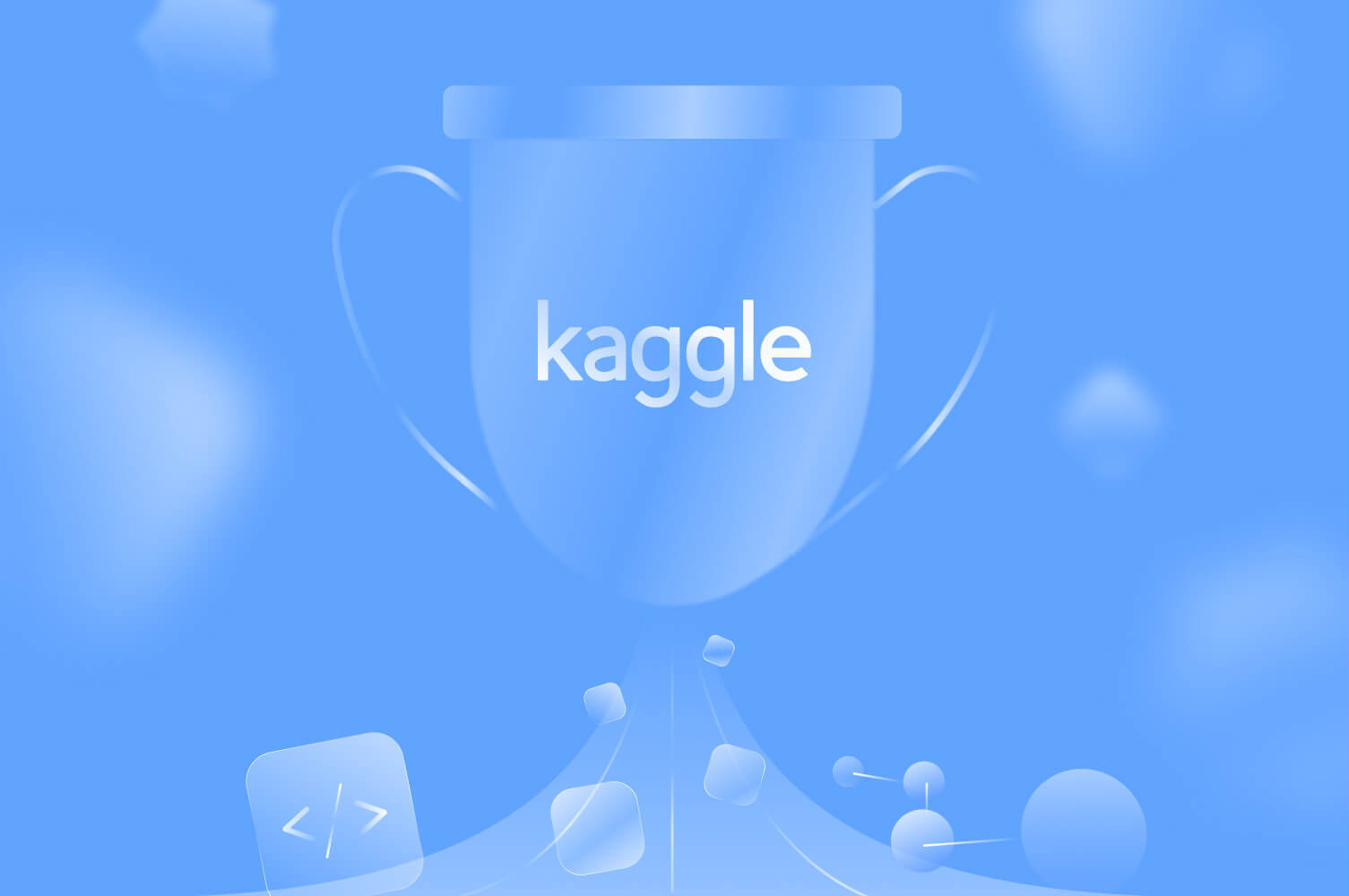 Kaggle competition trophy